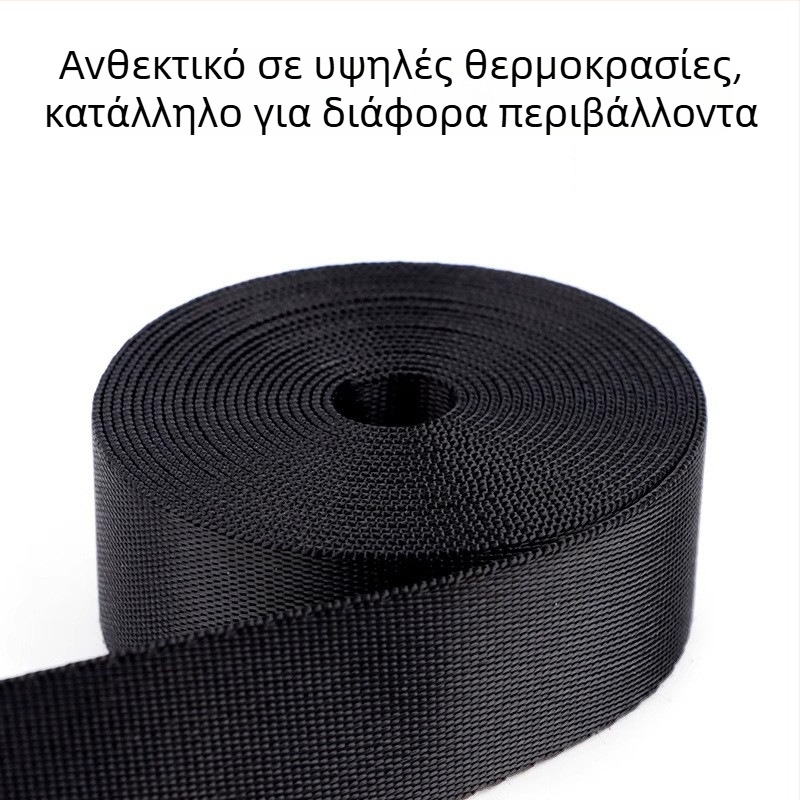 Νάιλον ιμάντας πρόσδεσης φορτίου με μηχανισμό ράτσετ, χωρίς γάντζο / διπλός γάντζος, μάρκα Buntu