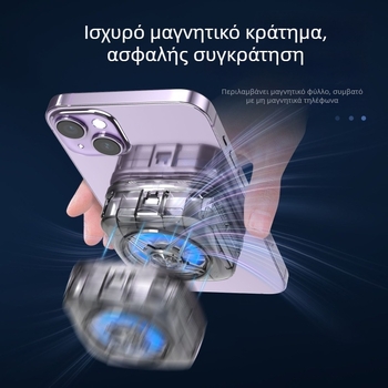 Ψύκτης κινητού Thunder zun Lz-f49, 10W, 53g, Type-C, ABS+PCB