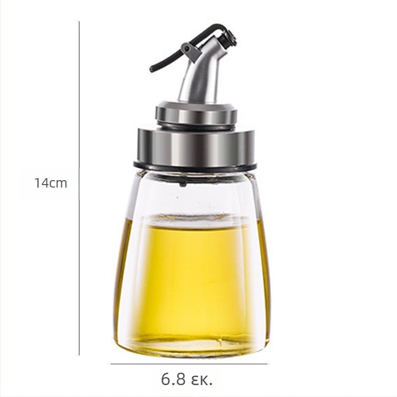 Σετ γυάλινων φιαλών λαδιού - χωρίς διαρροές, σύστημα ψεκασμού με πάτημα, μεγάλη χωρητικότητα, ανθεκτικό σε υψηλές θερμοκρασίες, για την κουζίνα