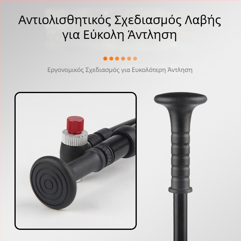 DRCKHROS μίνι αντλία υψηλής πίεσης από κράμα αλουμινίου για ποδήλατα δρόμου