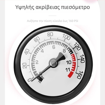 Χειροκίνητος αντλητήρας αέρα για ποδήλατα και μπάσκετ – οικιακή χρήση, καθολική συμβατότητα