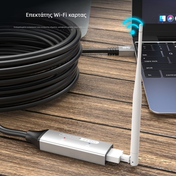 Καλώδιο επέκτασης USB 3.0, αρσενικό–θηλυκό, μήκος 10 m, ενισχυτής σήματος για κάμερες συνεδριάσεων