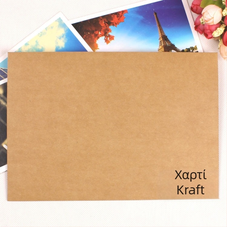 Fuxing Δυτικού στυλ φάκελος No.7/C5, υλικό Color Card, εκτυπωμένο λογότυπο και δυνατότητα προσαρμογής