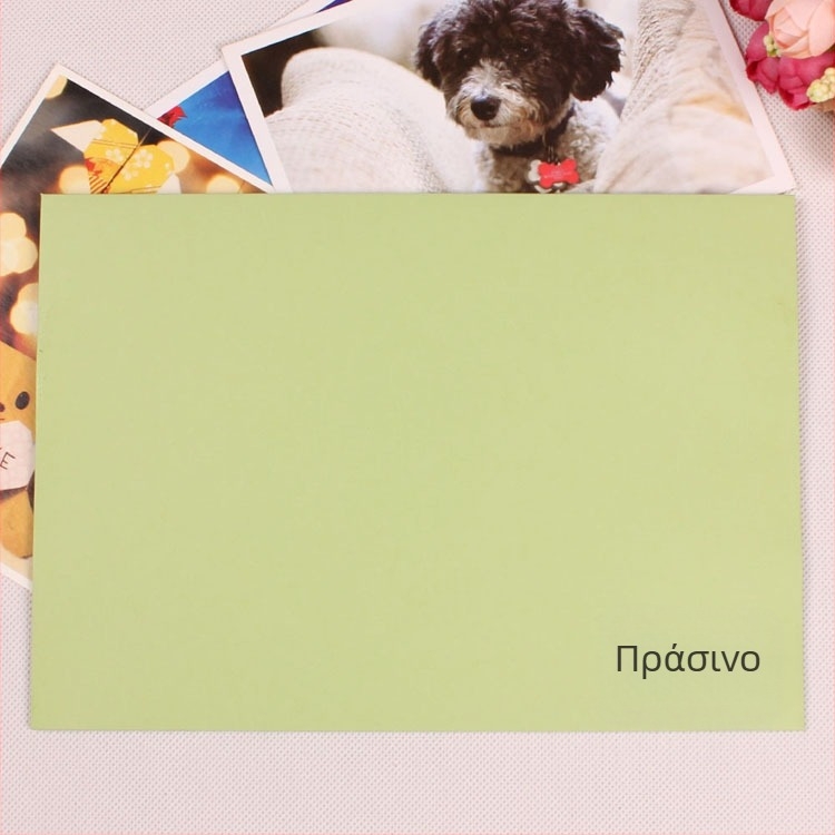 Fuxing Δυτικού στυλ φάκελος No.7/C5, υλικό Color Card, εκτυπωμένο λογότυπο και δυνατότητα προσαρμογής