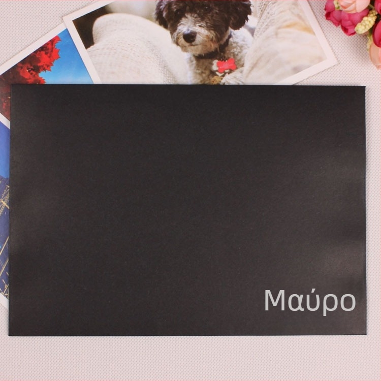 Fuxing Δυτικού στυλ φάκελος No.7/C5, υλικό Color Card, εκτυπωμένο λογότυπο και δυνατότητα προσαρμογής