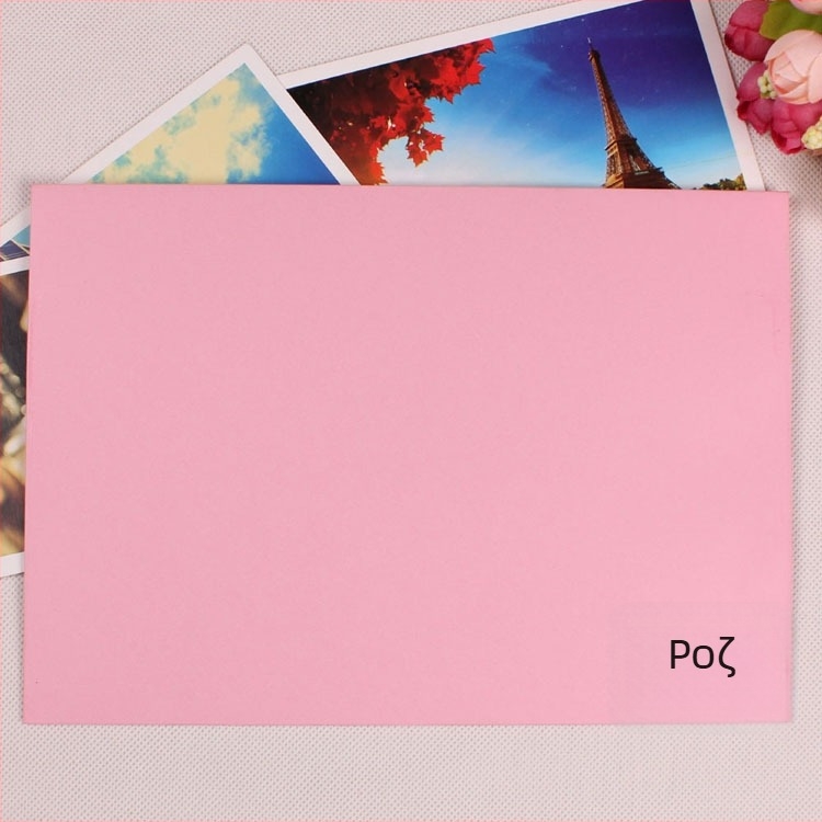Fuxing Δυτικού στυλ φάκελος No.7/C5, υλικό Color Card, εκτυπωμένο λογότυπο και δυνατότητα προσαρμογής