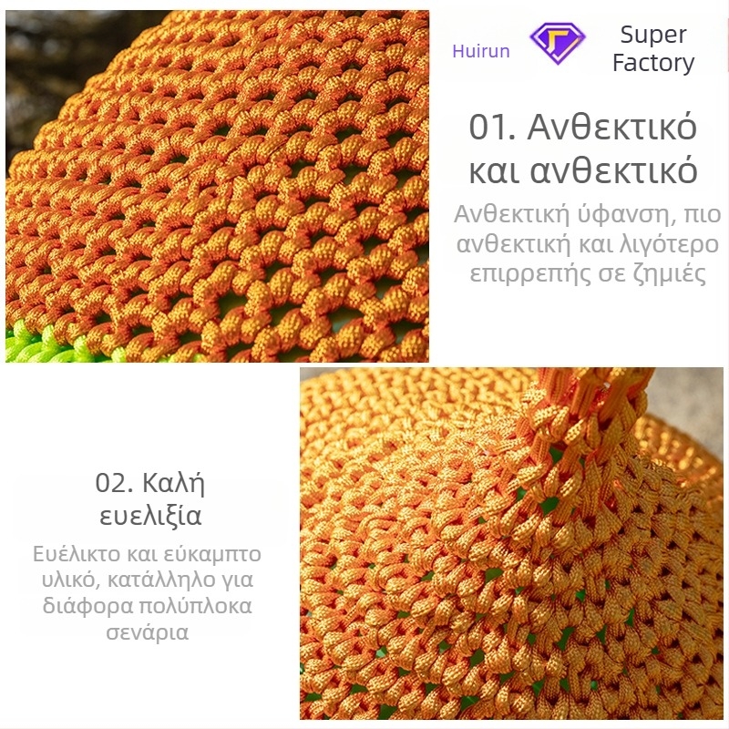 Huirun Rope Net Hanging Ball Swing – Αποκλειστικό εξοπλισμό παιδικής χαράς με αδειοδοτημένη ιδιωτική ετικέτα και υποστήριξη παραμετροποίησης