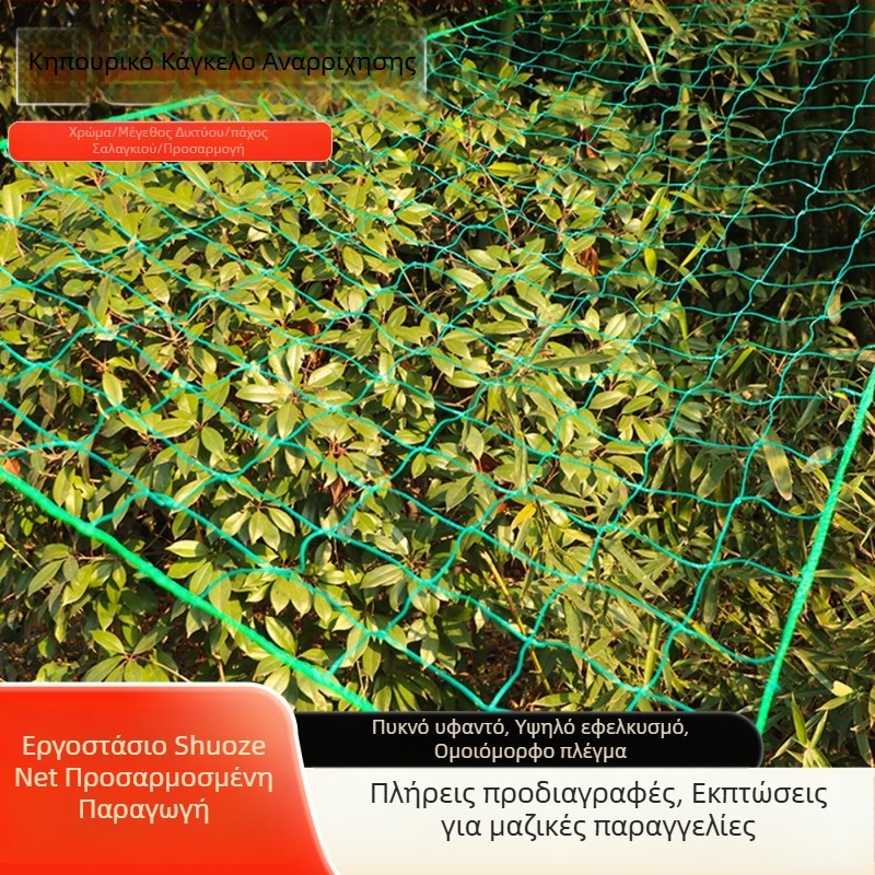 Κηπουρικό πλέγμα αναρρίχησης για φυτά, μάρκα Shuoze, μοντέλο 370, εξωτερική χρήση, προέλευση Κίνα (Shandong Dezhou)