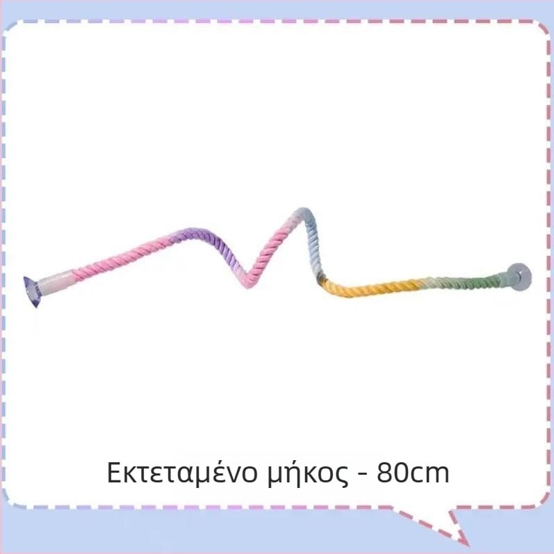 Παιχνίδι αναρρίχησης για παπαγάλο από βαμβακερό σκοινί με περιστρεφόμενη σκάλα – παιχνίδι μασήματος για ενήλικα πουλιά