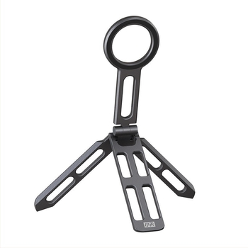 Μαγνητική βάση κινητού από κράμα αλουμινίου, παγκόσμια συμβατότητα, φορητή και αναδιπλούμενη, με τρίποδο για ζωντανές μεταδόσεις