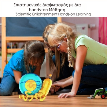 DIY Ηλιακό Σαλιγκάρι STEM Παιχνίδι για παιδιά 7–14 ετών • Πλαστικό • Μάρκα Zesheng • Ηλιακή τροφοδοσία
