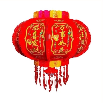 LED πολύχρωμο περιστρεφόμενο φανάρι, κυκλικό κρεμαστό φανάρι για διακόσμηση μπαλκονιού — λαϊκή χειροτεχνία, μοντέρνος μινιμαλισμός, φωτισμός