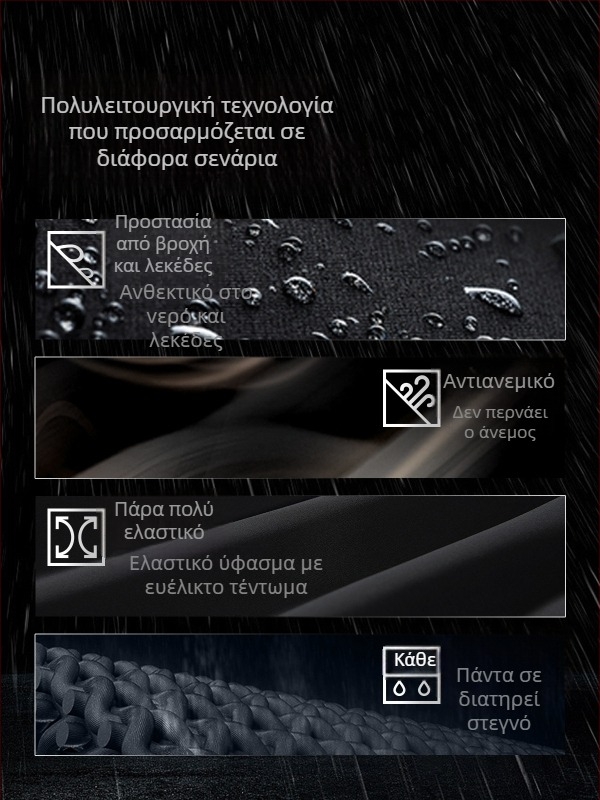 Φθινοπωρινά Ανδρικά Παντελόνια Casual – Αδιάβροχα, Αντιανεμικά, Ανθεκτικά, Διαπνέοντα, Απομακρύνουν την Υγρασία για Μετακινήσεις και Εξωτερικούς Χώρους