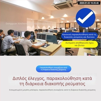 Κάμερα εσωτερικής παρακολούθησης — 1080p, εμβέλεια 30 μ+, έλεγχος μέσω εφαρμογής κινητού, νυχτερινή όραση, αποθήκευση σε νέφος