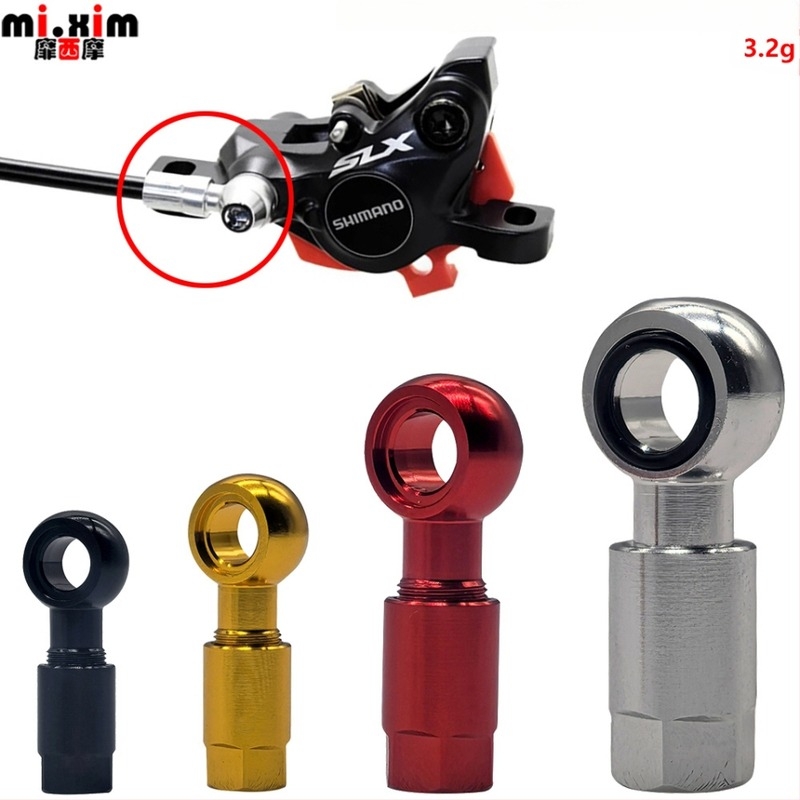 Βελόνα λαδιού για δισκοφρένα Shimano SLX/XT/XTR με κεφαλή ελιάς και συνδετήρα σωλήνα