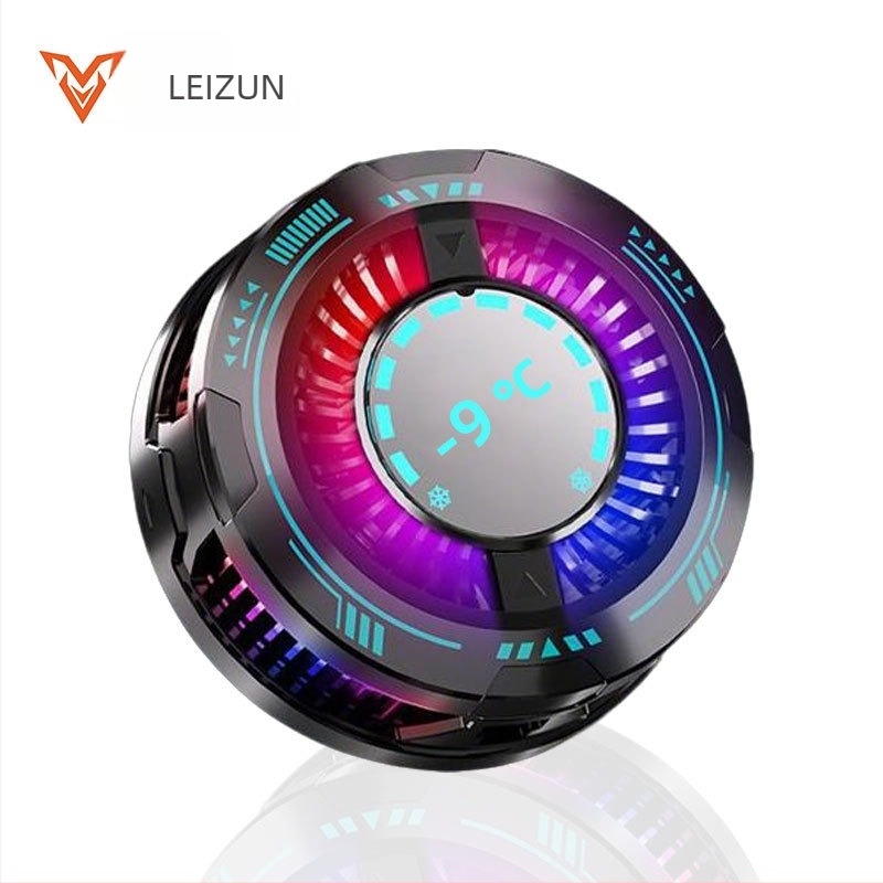 Ημιαγωγικός ψύκτης με μεγάλο ψηφιακό οθόνης και μαγνητική πρόσδεση, σχέδιο clip-on – Μοντέλο F29, 10W, ABS+αλουμινίου κράμα, Type-C διεπαφή