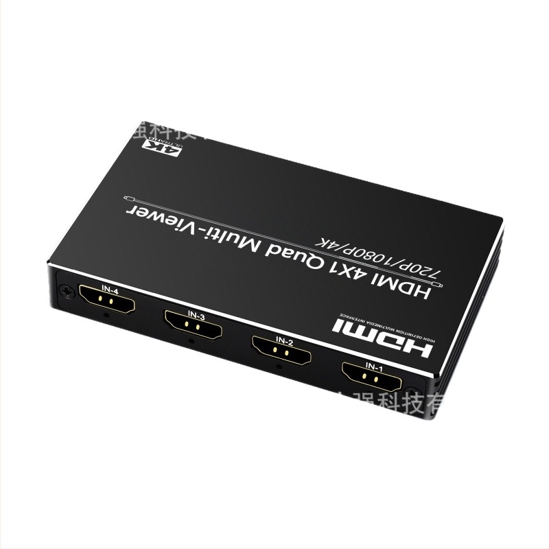 Διαχωριστής HDMI με 1 είσοδο και 4 εξόδους για προβολή πολλαπλών οθονών, 4K, Μοντέλο Nk-BT41, Niu qiang