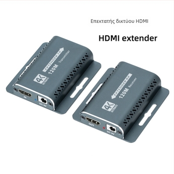 Επεκτατής HDMI προς RJ45 για 120 m – HDMI επέκταση υψηλής ευκρίνειας, 4K, επεξεργασία OEM
