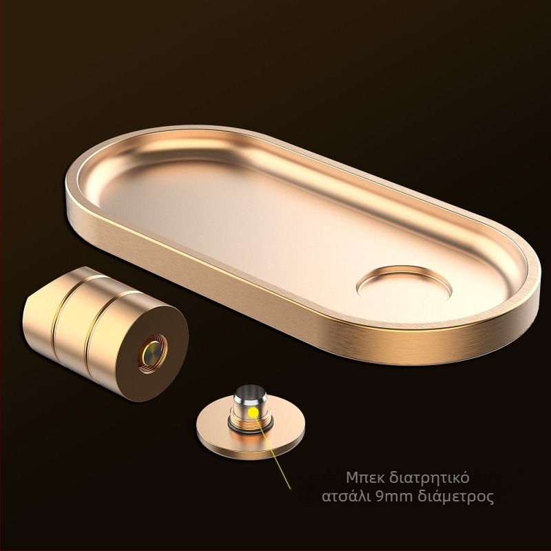 Σετ για πούρα: τασάκι και κράτημα πούρων με σετ διάτρησης, modular design, αλουμίνιο, προσαρμόσιμο, μη χειροποίητο