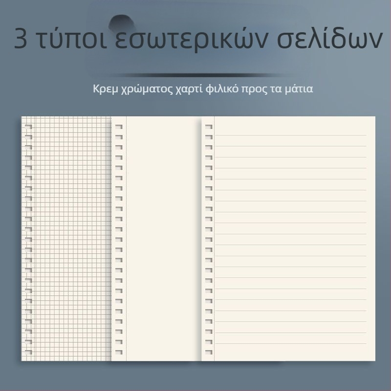 Τετράδιο PP με σπειροειδή δέσιμο, χαρτί 80 g, 80 φύλλα