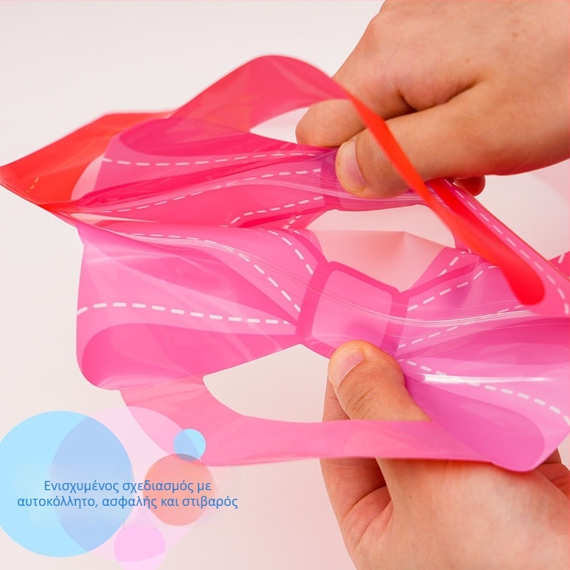 Καρτούν τσαντάκι δώρου με φιόγκο και stand-up για παιδιά, Zhongpeng συσκευασία, προσαρμοστικό λογότυπο