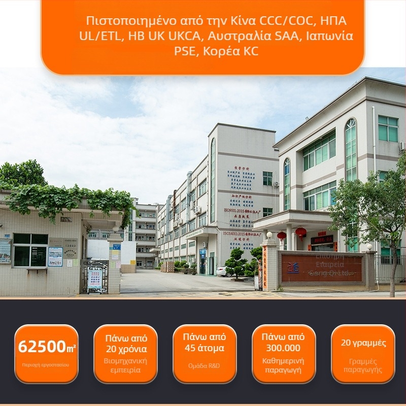 Τροφοδοτικό 12V 1A για δρομολογητή και κάμερα επιτήρησης — 3C πιστοποιητικό, κινεζικό πρότυπο, μοντέλο GQ13-120100-CC