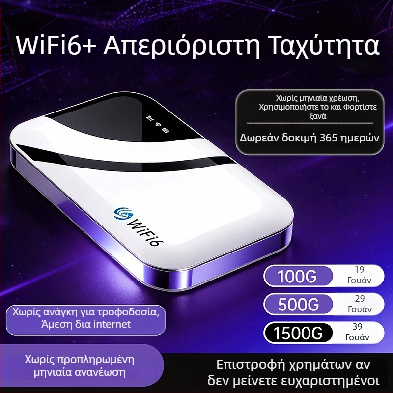 Φορητός δρομολογητής Wi-Fi Hx-zysmmifi-01, 150 Mbps, 2.4 GHz, 802.11ac/g, αποσπώμενος σχεδιασμός