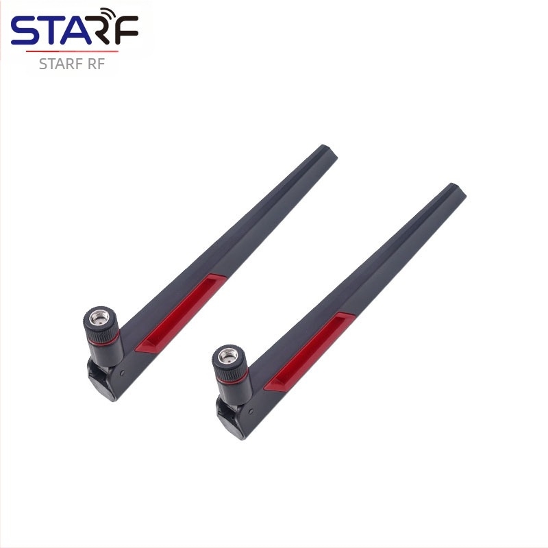 Πτυσσόμενη κεραία WiFi 6E διπλής ζώνης 2.4G/5G, ομοκατευθυνόμενη για δρομολογητή/κάρτα δικτύου, SMA διεπαφή (RP-SMA αρσενικό), 2 m καλώδιο