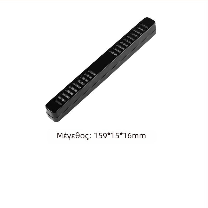 Υγραντήρας για πούρα — φορητός, πλαστικός, απλός σχεδιασμός; περιλαμβάνει φύλλα ενυδάτωσης και λωρίδες σφουγγαριού