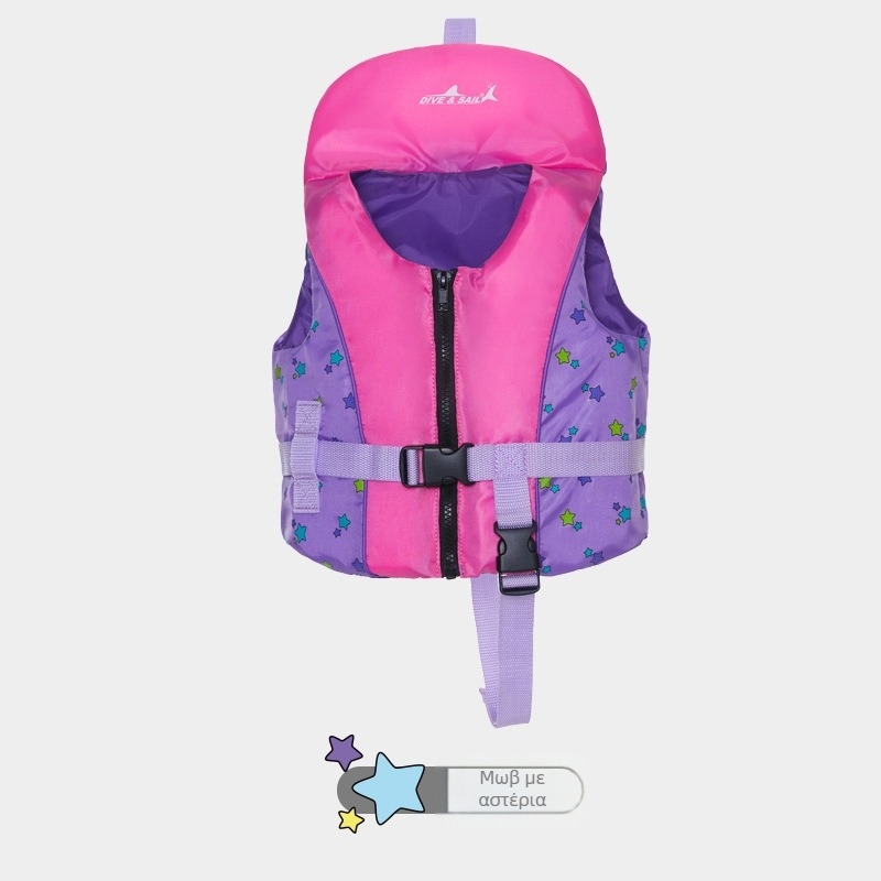 DIVESAIL Παιδική σωσίβια ζώνη για εκπαίδευση κολύμβησης, Νεοπρέν 90%, Νάιλον 10%, EPE πλωτική φάσα, Άδεια Ιδιωτικής Ετικέτας