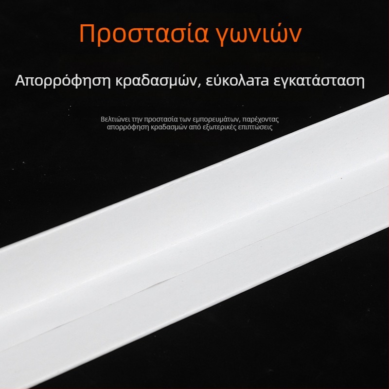 Προστατευτικό γωνίας σε σχήμα L από Kraft χαρτί για συσκευασίες, προστασία από κραδασμούς, χωρίς λογότυπο, ρυθμιζόμενη σκληρότητα