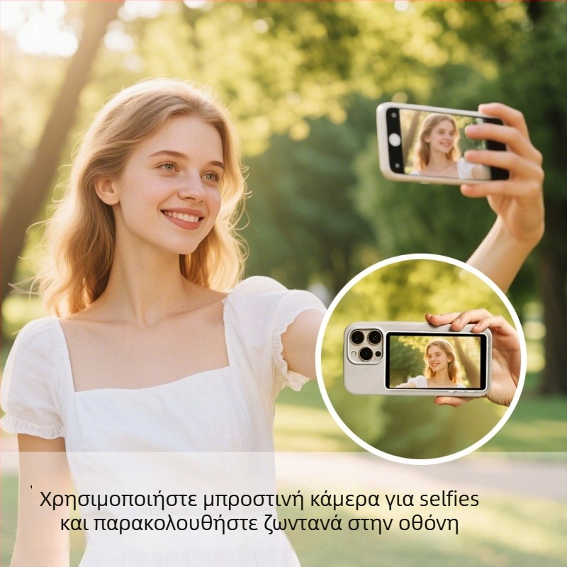 Ασύρματη οθόνη selfie με Bluetooth, πίσω μαγνητική στερέωση, τηλεχειριστήριο και προβολή οθόνης για iPad — ABS υλικό, μέγιστο φορτίο έως 2 κιλά