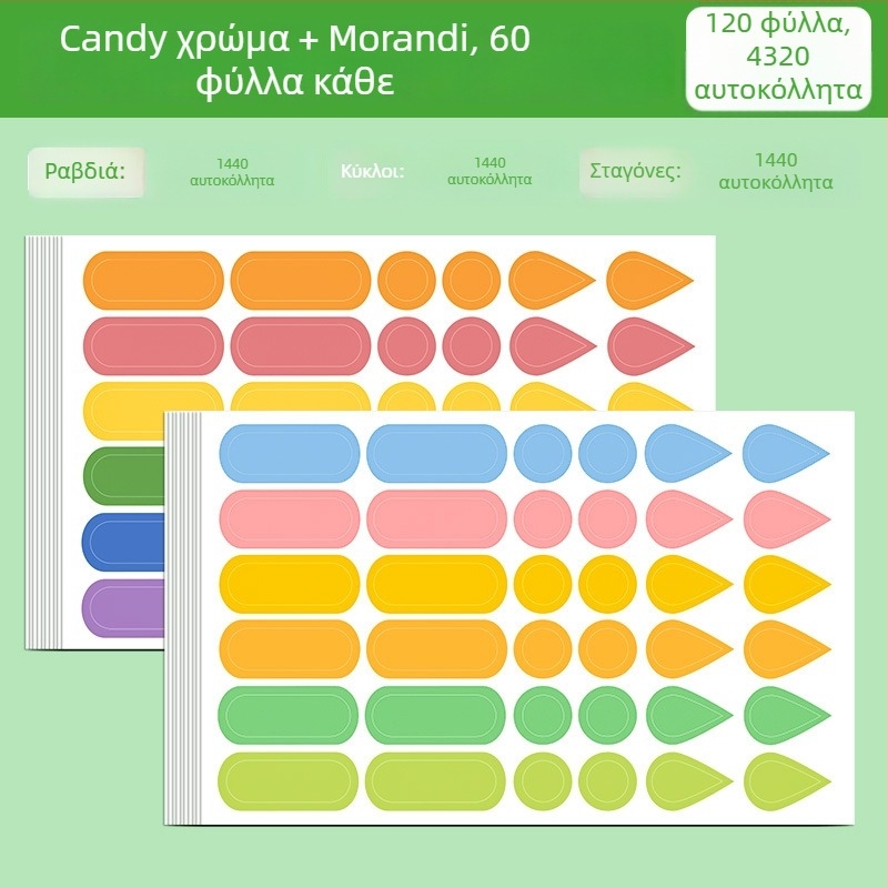 Πολυλειτουργικές ετικέτες επισήμανσης με σήματα σταγόνας νερού και βροχής – έτοιμες για κόλληση, εσωτερικές σελίδες φυλλαδίου, βασική συσκευασία, μάρκα Huge