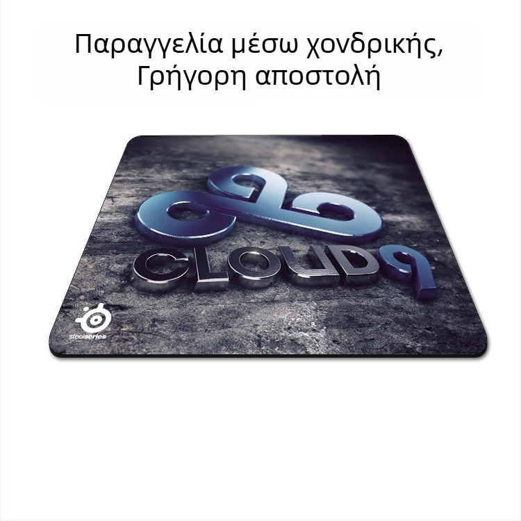 Ποντικο-pad gaming με παχιά άκρη, μονής όψης, ύφασμα, στήριξη καρπού, κατάλληλο για CS:GO, LOL και FPS