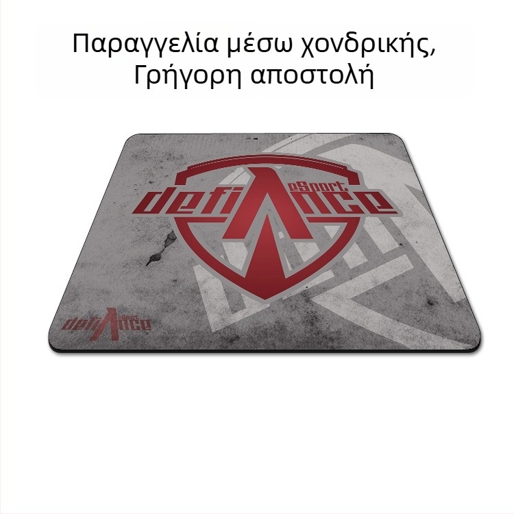 Ποντικο-pad gaming με παχιά άκρη, μονής όψης, ύφασμα, στήριξη καρπού, κατάλληλο για CS:GO, LOL και FPS
