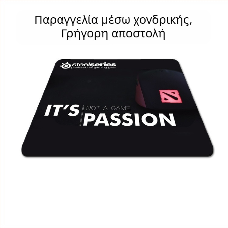 Ποντικο-pad gaming με παχιά άκρη, μονής όψης, ύφασμα, στήριξη καρπού, κατάλληλο για CS:GO, LOL και FPS