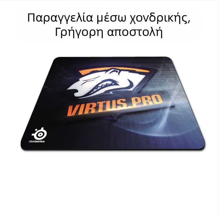 Ποντικο-pad gaming με παχιά άκρη, μονής όψης, ύφασμα, στήριξη καρπού, κατάλληλο για CS:GO, LOL και FPS