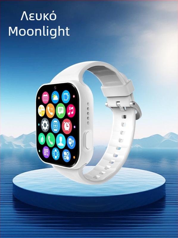 Ρυθμιζόμενο 5G παιδικό smartwatch – βιντεοκλήσεις, εντοπισμός, SOS (5G πλήρης συνδεσιμότητα, κάμερα 1.3MP, μπαταρία 400mAh)
