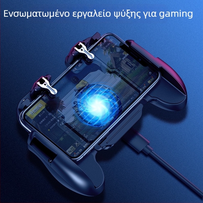 Φορητός ελεγκτής παιχνιδιών H5 – αλουμινένιο ασύρματο χειριστήριο με οθόνη αφής, συμβατό με iOS και Android