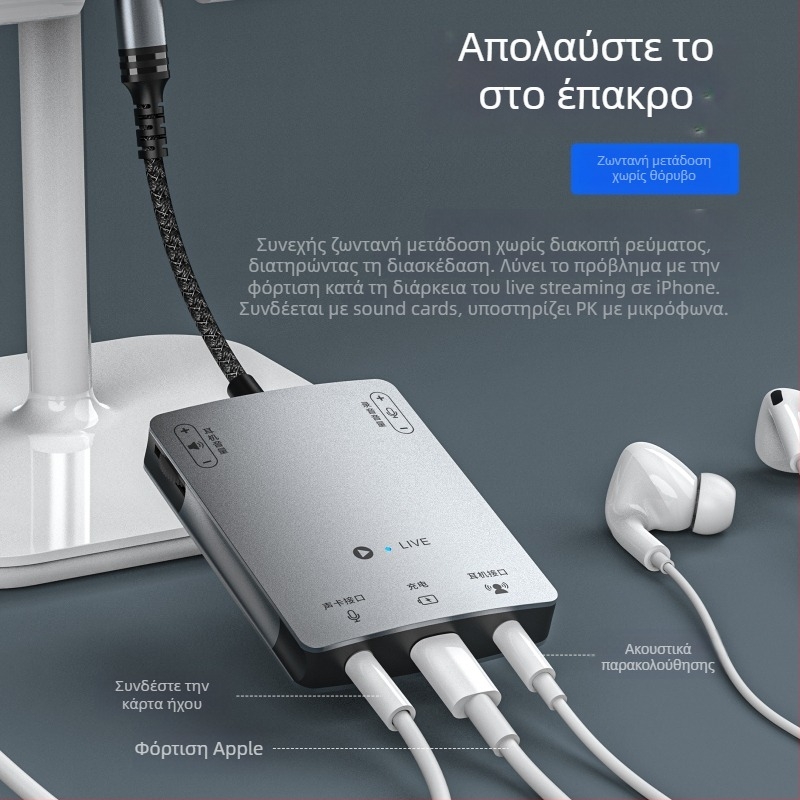 KY-Y315S Type-C stereo audio adapter για συσκευές Apple, Huawei, Xiaomi και Samsung