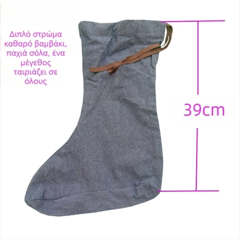 Κάλτσες εργάτη από βαμβάκι με επένδυση φλίς για μποτάκια, υψηλό μέρος, απομάκρυνση υγρασίας, βιομηχανική και μεταλλευτική χρήση σε ψυχρούς αποθηκευτικούς χώρους