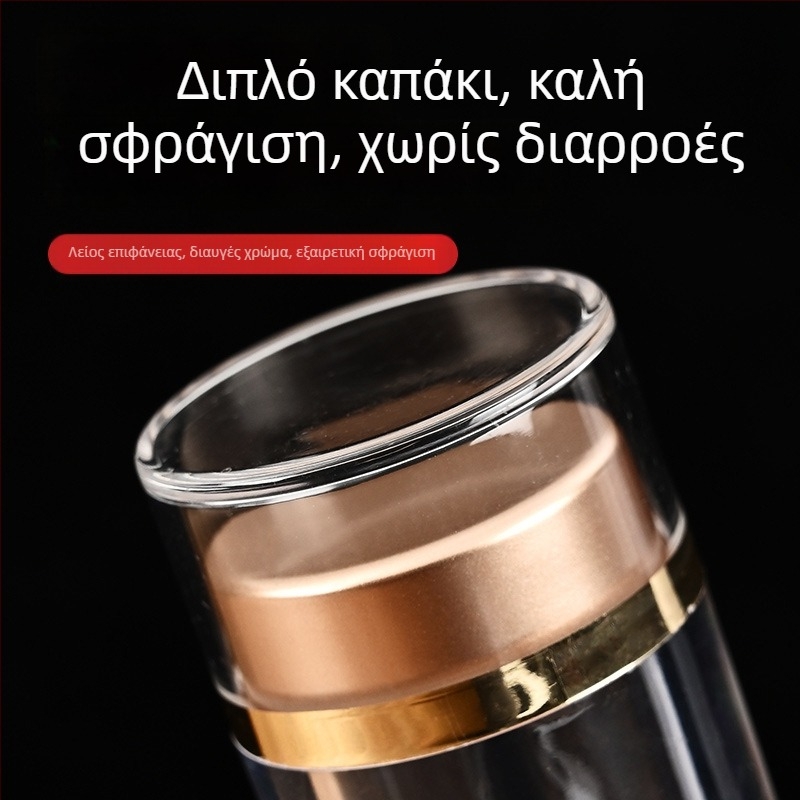 Διαφανές ακρυλικό μπουκάλι για κάψουλες, τροφική ποιότητα, για κάψουλες Cordyceps, χωρητικότητες 3ml/6ml/13ml/30ml, προσαρμόσιμο λογότυπο