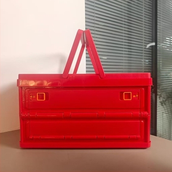 Αναδιπλώσιμο κουτί αποθήκευσης PP, με καπάκι, φορητό, πολλαπλών χρήσεων