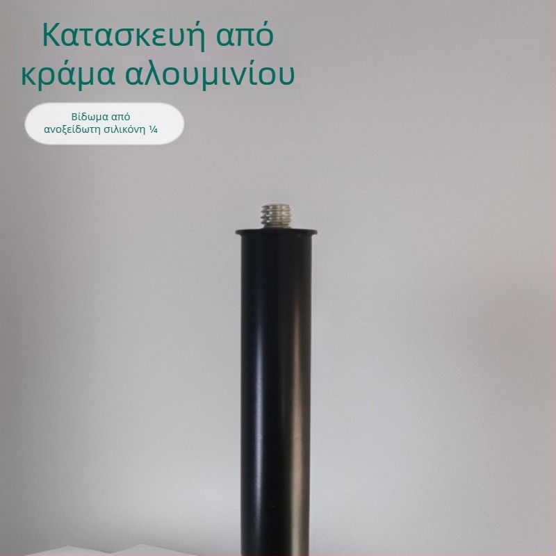 Τελεσκοπική αλουμινένια βάση για selfie και livestream σε σκηνή κατασκήνωσης, ρυθμιζόμενες 2–5 ενότητες, δυνατότητα εκτύπωσης λογότυπου