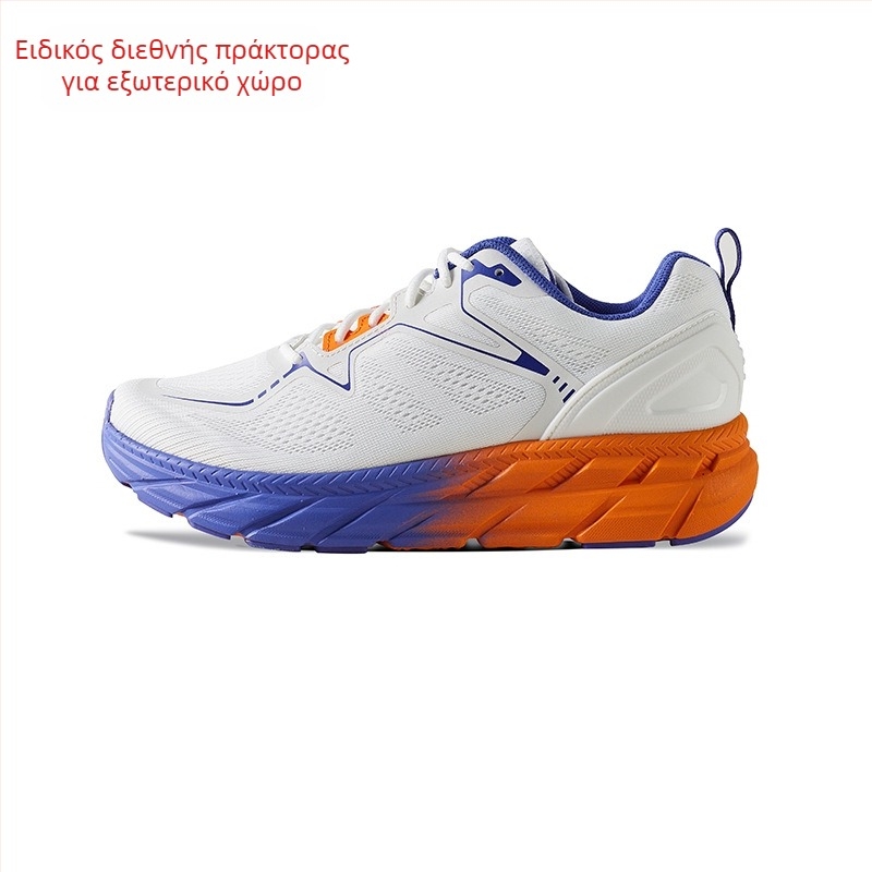 Unisex παπούτσια εκτός δρόμου για τρέξιμο με διαπνέον άνω μέρος από δίχτυ, αντιολισθητική καουτσούκ εξωτερική σόλα, EVA μεσαία σόλα, χαμηλό κολάρο, ύψος φτέρνας 3–5 εκ