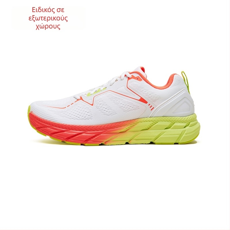 Unisex παπούτσια εκτός δρόμου για τρέξιμο με διαπνέον άνω μέρος από δίχτυ, αντιολισθητική καουτσούκ εξωτερική σόλα, EVA μεσαία σόλα, χαμηλό κολάρο, ύψος φτέρνας 3–5 εκ