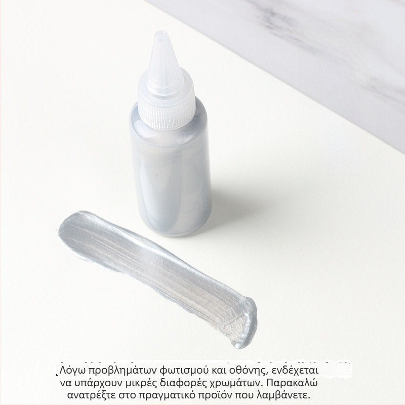 Ακρυλικός χρωστικός με μεταλλικό φινίρισμα, σετ 15 φιαλίδια, αδιάβροχο, για χρωματισμό, γκράφιτι, επιγραφές και επίχρυση τοίχων