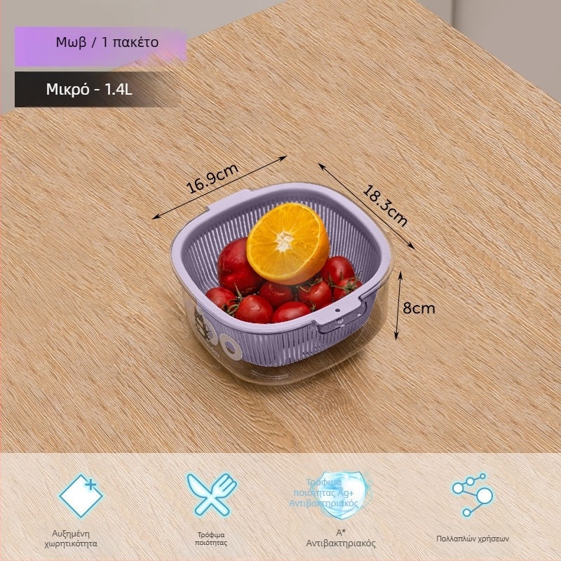 Πιάτο φρούτων και καλάθι φρούτων, Υλικό PET, Κατηγορία τροφίμων, Κουτί αποθήκευσης αυγών στο ψυγείο, Οργανωτής τροφίμων