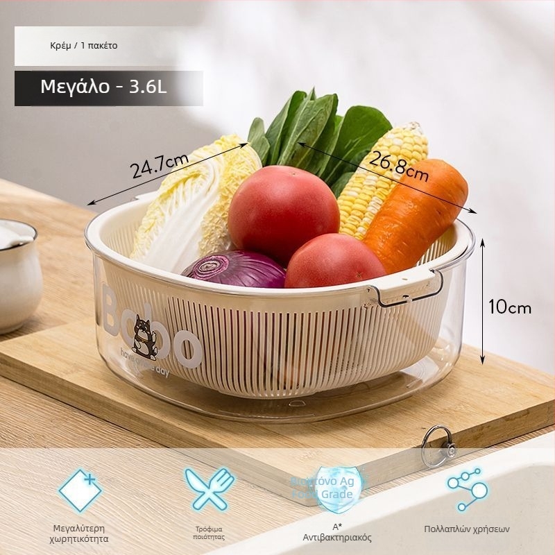 Πιάτο φρούτων και καλάθι φρούτων, Υλικό PET, Κατηγορία τροφίμων, Κουτί αποθήκευσης αυγών στο ψυγείο, Οργανωτής τροφίμων