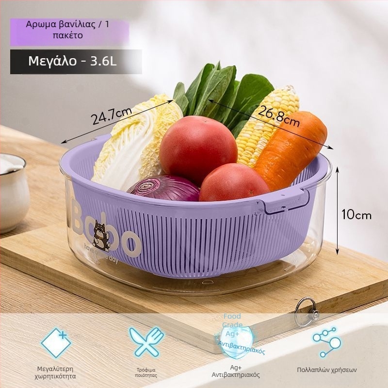 Πιάτο φρούτων και καλάθι φρούτων, Υλικό PET, Κατηγορία τροφίμων, Κουτί αποθήκευσης αυγών στο ψυγείο, Οργανωτής τροφίμων